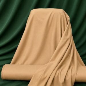 Premium Camel Beige Unstitched Suit - Classic KAZA